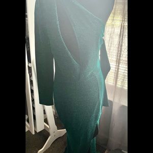 Emerald Green evening gown